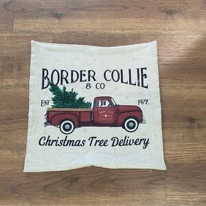 Border Collie Pillow Cover